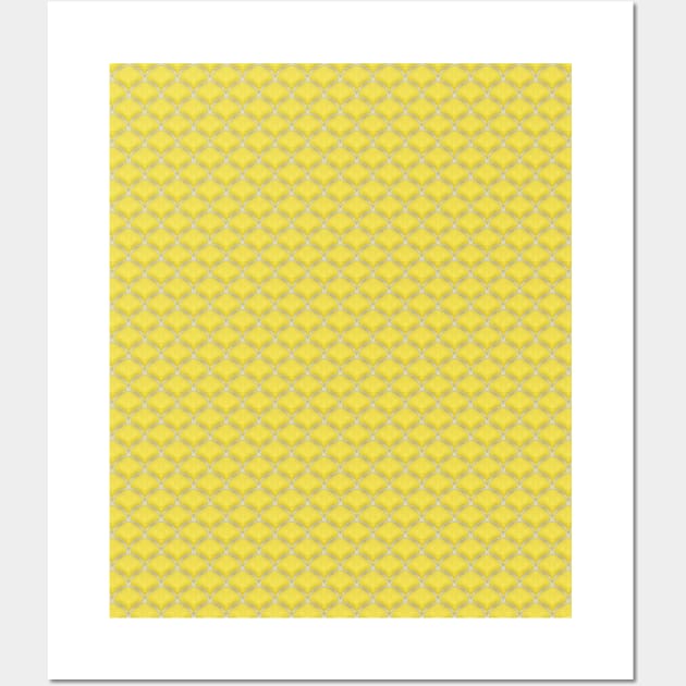 Small scallops in buttercup yellow Wall Art by hereswendy